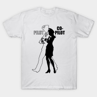 Female Co-Pilot and Pilot T-Shirt